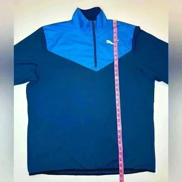 Puma Mens Zip up Golf Sweatshirt Size XXL - Picture 3 of 7